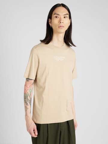 Jack & Jones Premium Bluser & t-shirts 'JJARCHIE' i beige: forside