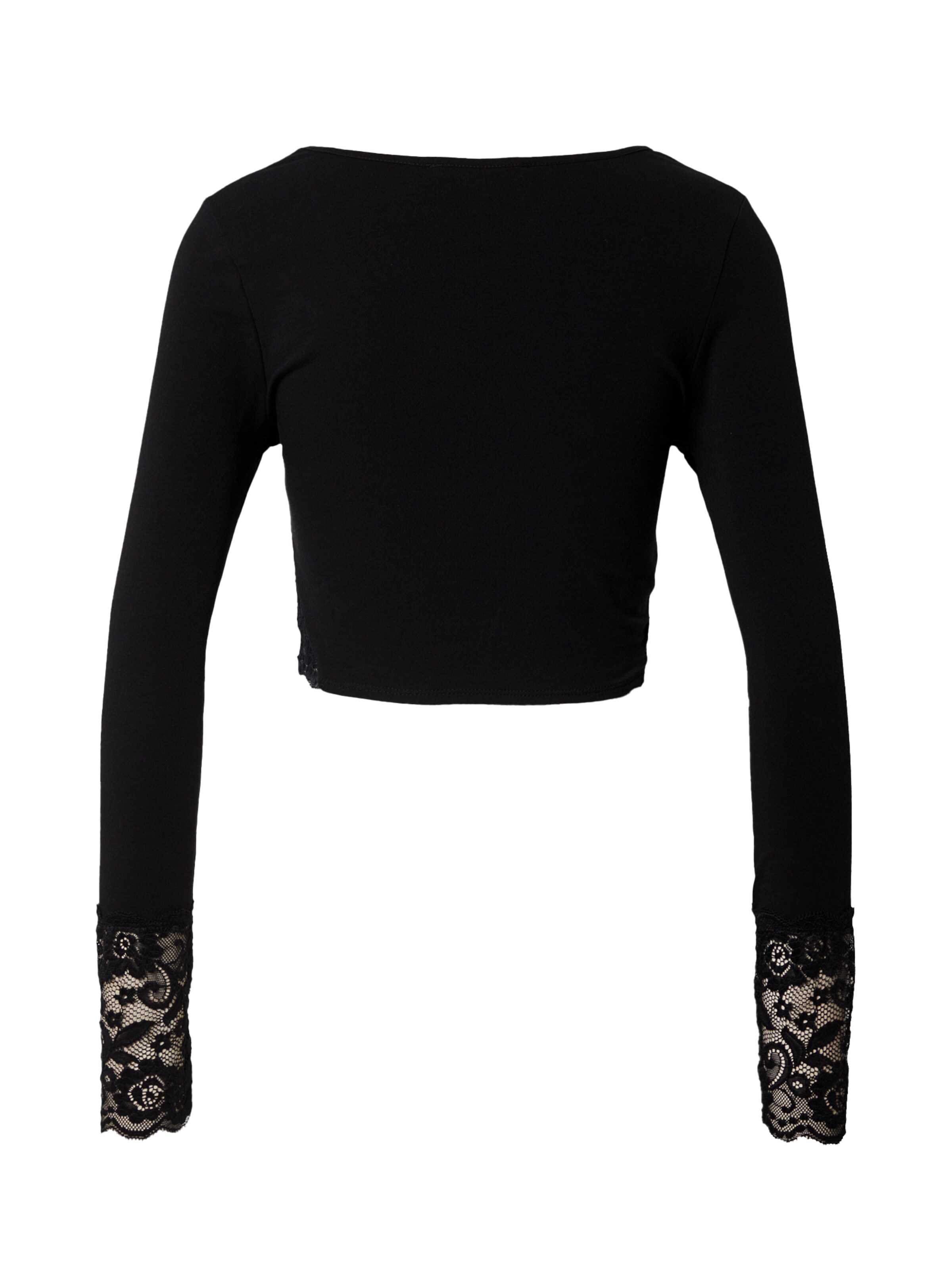 ABOUT YOU Тениска 'Tamina' в черно