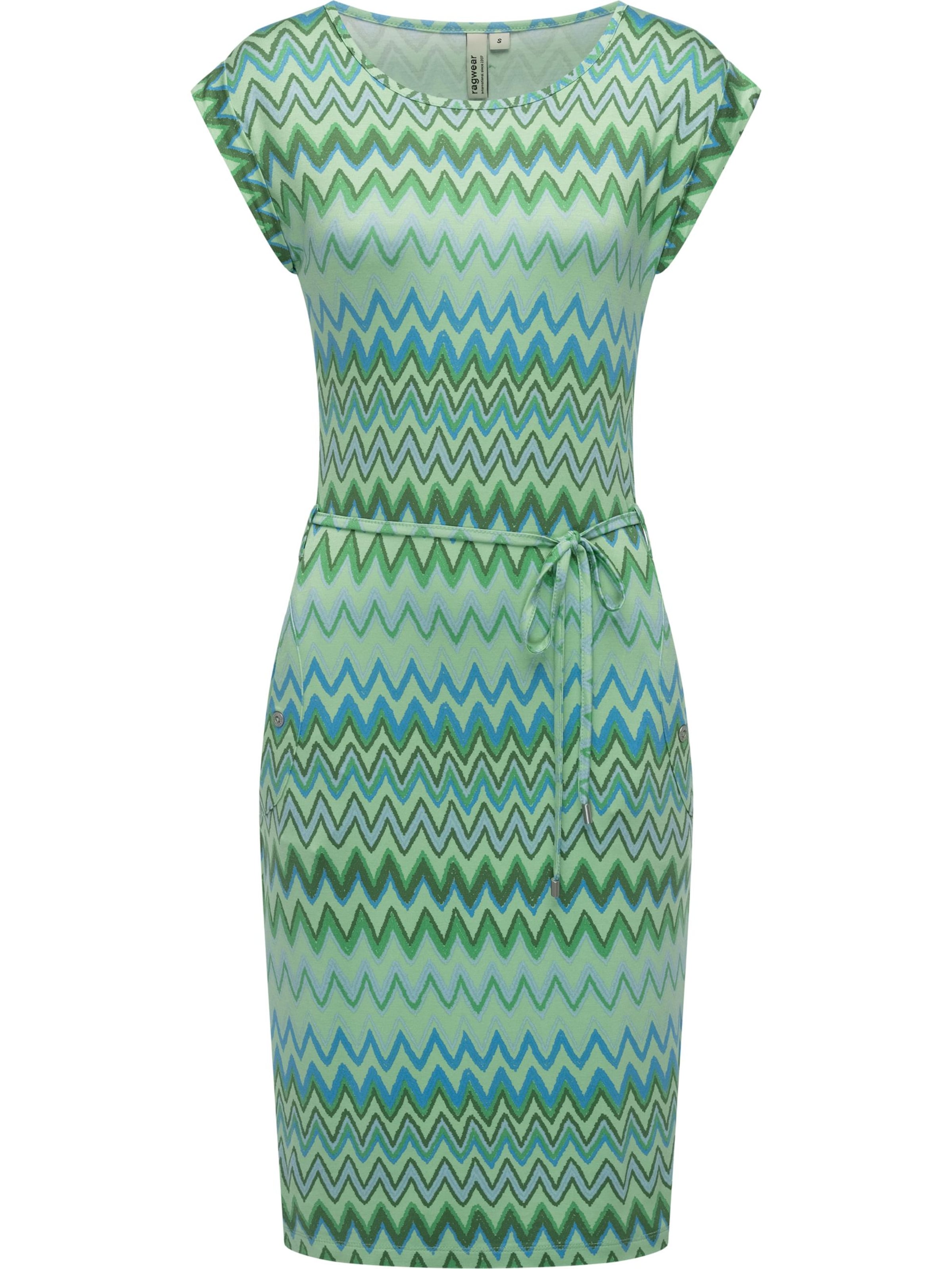 Ragwear Καλοκαιρινό φόρεμα 'Taggien' σε πράσινο: μπροστά