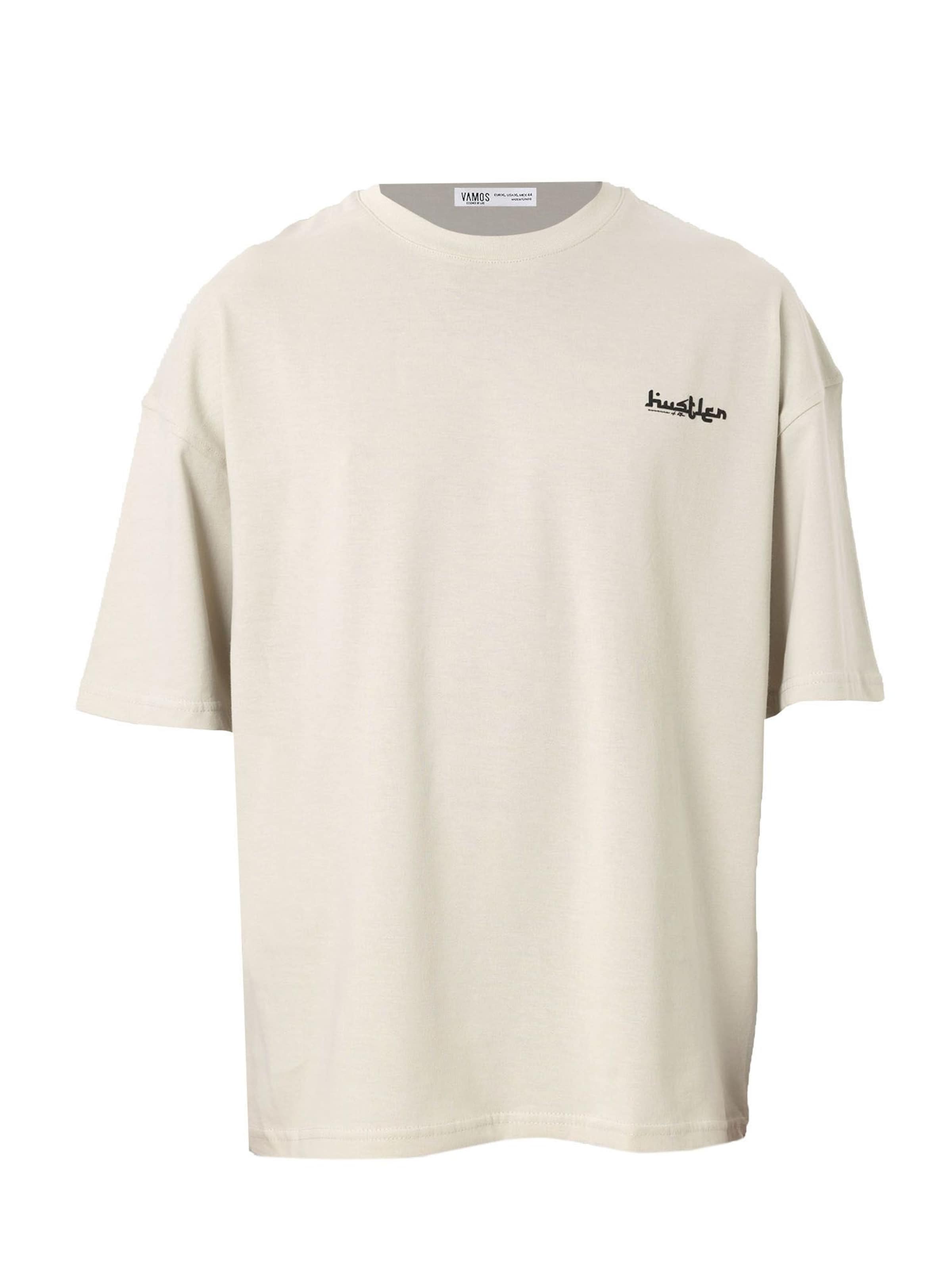 VAMOS CLO Tričko - Béžová: predná strana