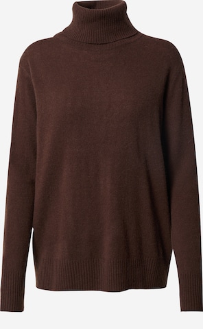 rosemunde Sweter w kolorze brązowy: przód