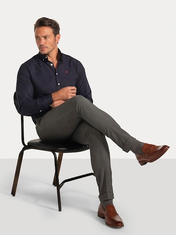 Slim fit Camicia 'Thiago' di Williot in blu