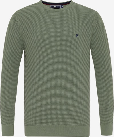 Pullover 'Aljamain' DENIM CULTURE di colore verde, Visualizzazione prodotti