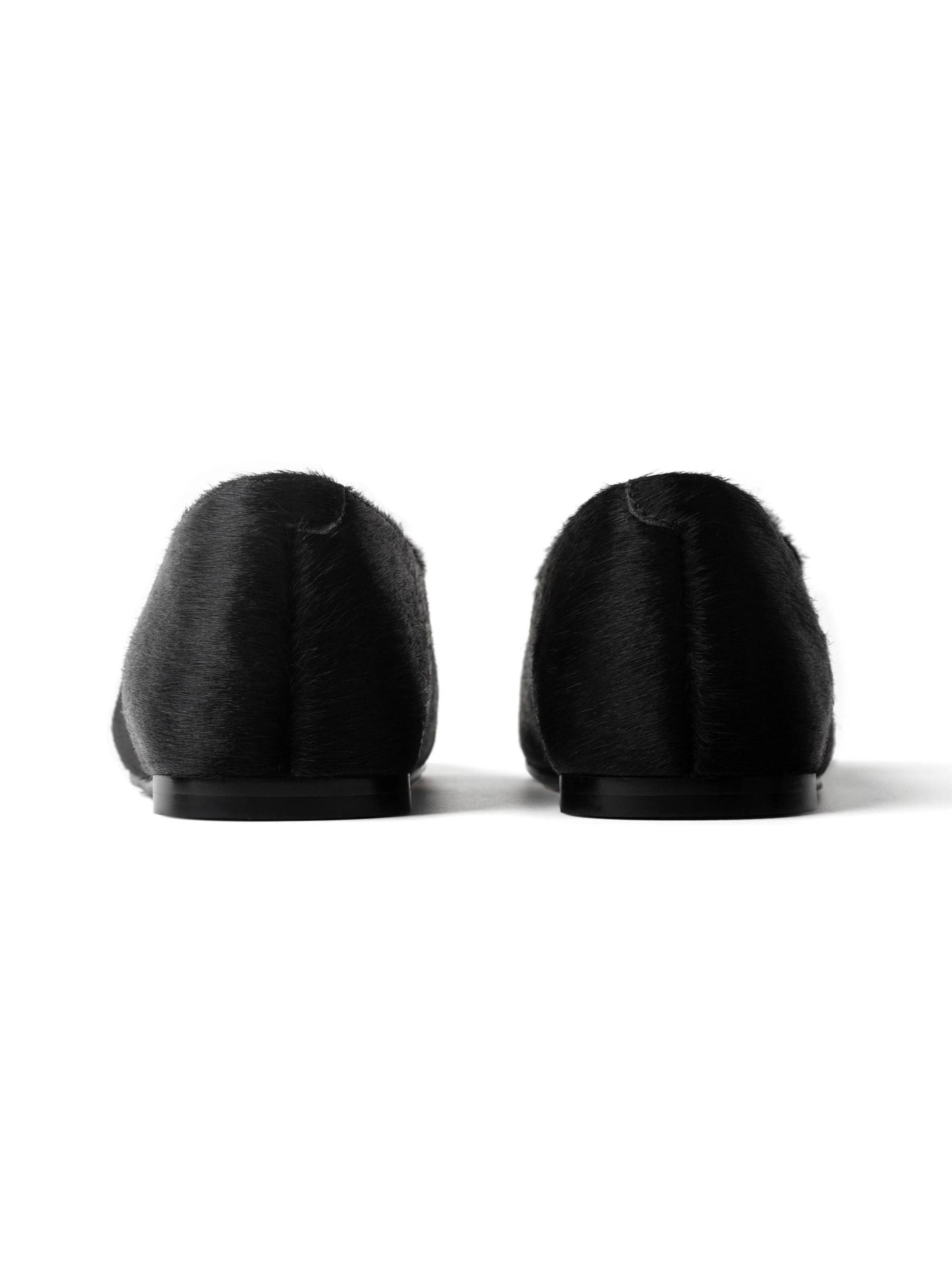 L37 HANDMADE SHOES Slip-ons 'JUST BEFORE THE SUNSET' in Black
