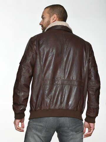 TOP GUN Jacke in Braun