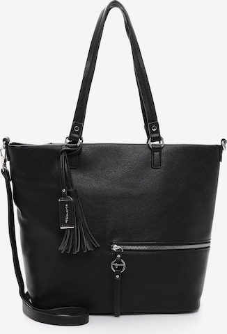 TAMARIS Μεγάλη τσάντα 'Nele' σε μαύρο: μπροστά