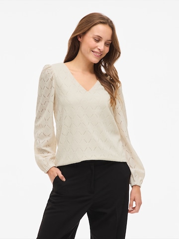 VILA Blúzka 'VIFERO' - Béžová: predná strana