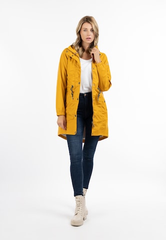 Manteau fonctionnel Usha en jaune