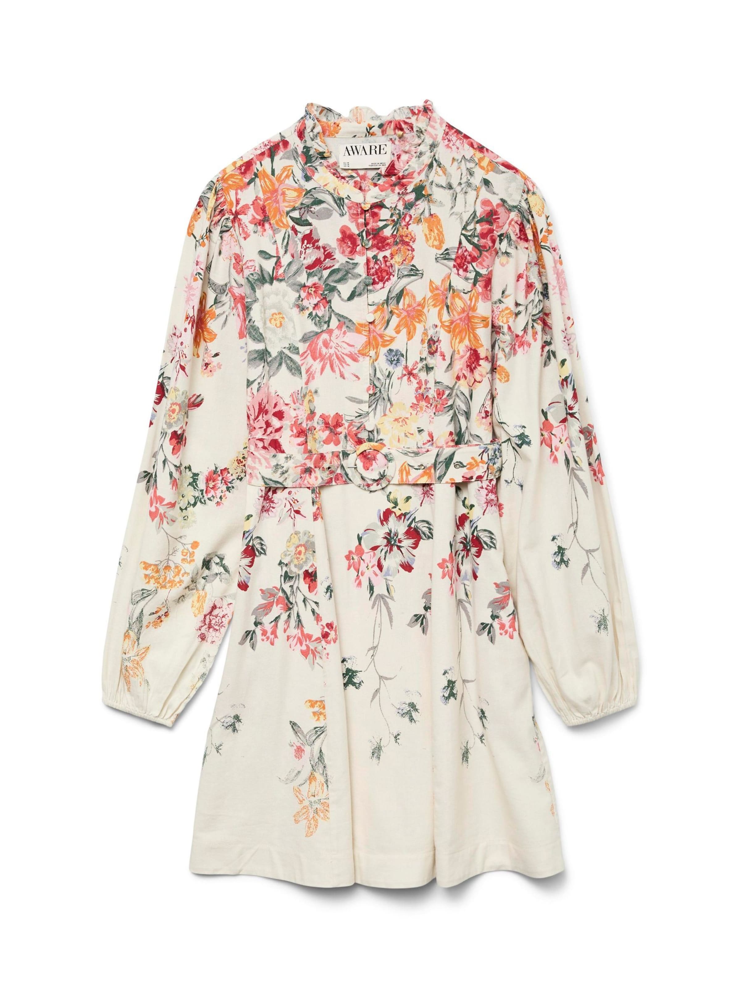 VERO MODA Blusekjole 'VMKristin' i beige: forside