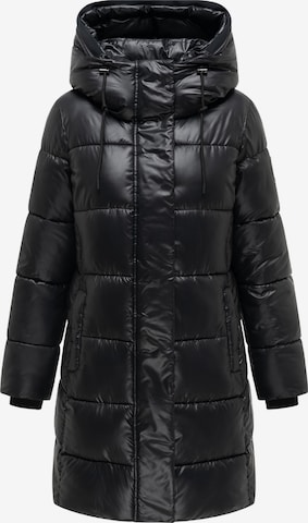 Manteau d’hiver 'Yumee XVI' MARIKOO en noir : devant