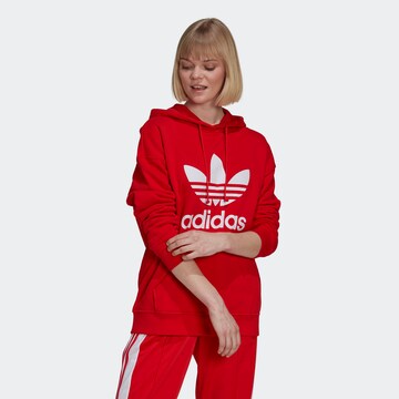 Felpa di ADIDAS ORIGINALS in rosso: frontale