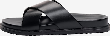 Mule Ombre en noir : devant