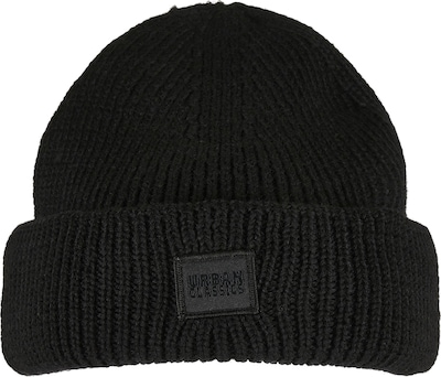 Urban Classics Bonnet en noir, Vue avec produit