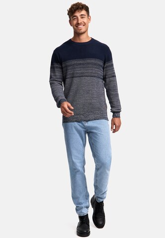 INDICODE JEANS Sweater 'League' in Blue
