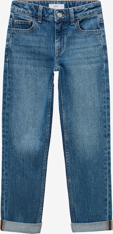 Regular Jean MANGO KIDS en bleu : devant