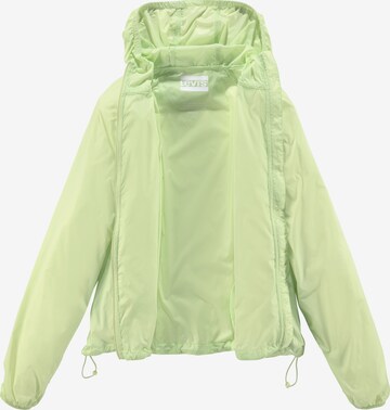 LEVI'S ® Between-season jacket 'Lina Packable Windbrkr' in Green