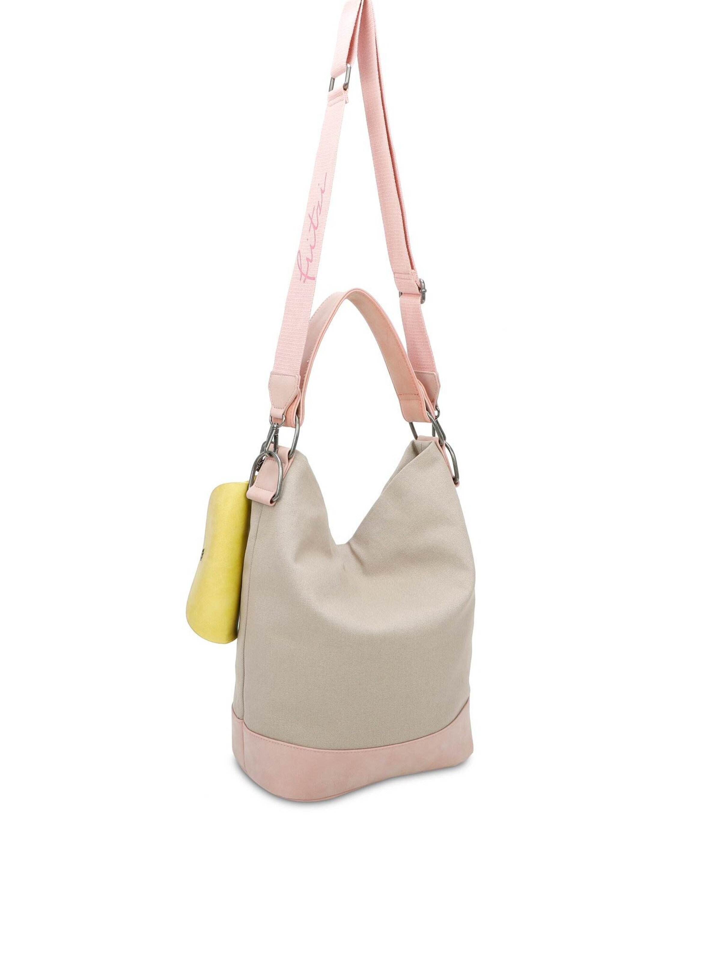 Borsa a spalla 'Izzy07 Olga' di Fritzi aus Preußen in beige