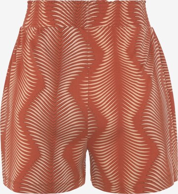 LASCANA - Pantalón de pijama en naranja