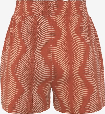 LASCANA Pyjamabroek in Oranje