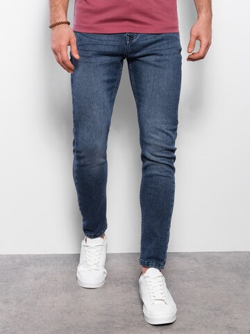 Ombre Skinny Jeans 'Om-Padp-0101' in Blauw