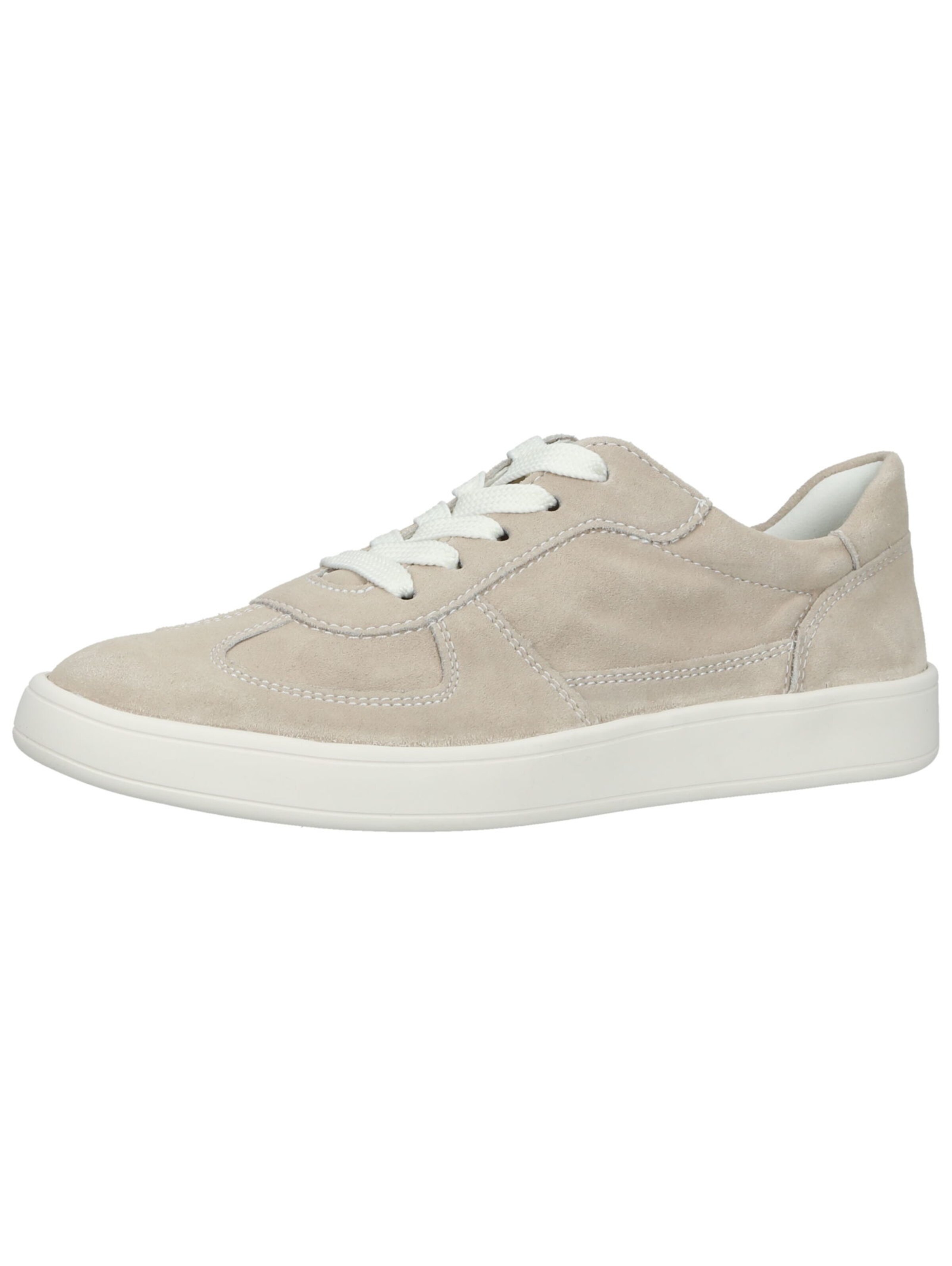 Baskets basses ARA en beige : devant