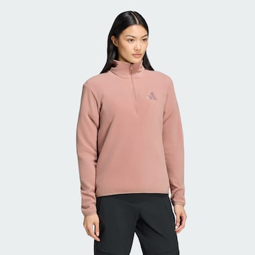 ADIDAS TERREX Αθλητικό πουλόβερ 'Multi Essentials' σε ροζ: μπροστά