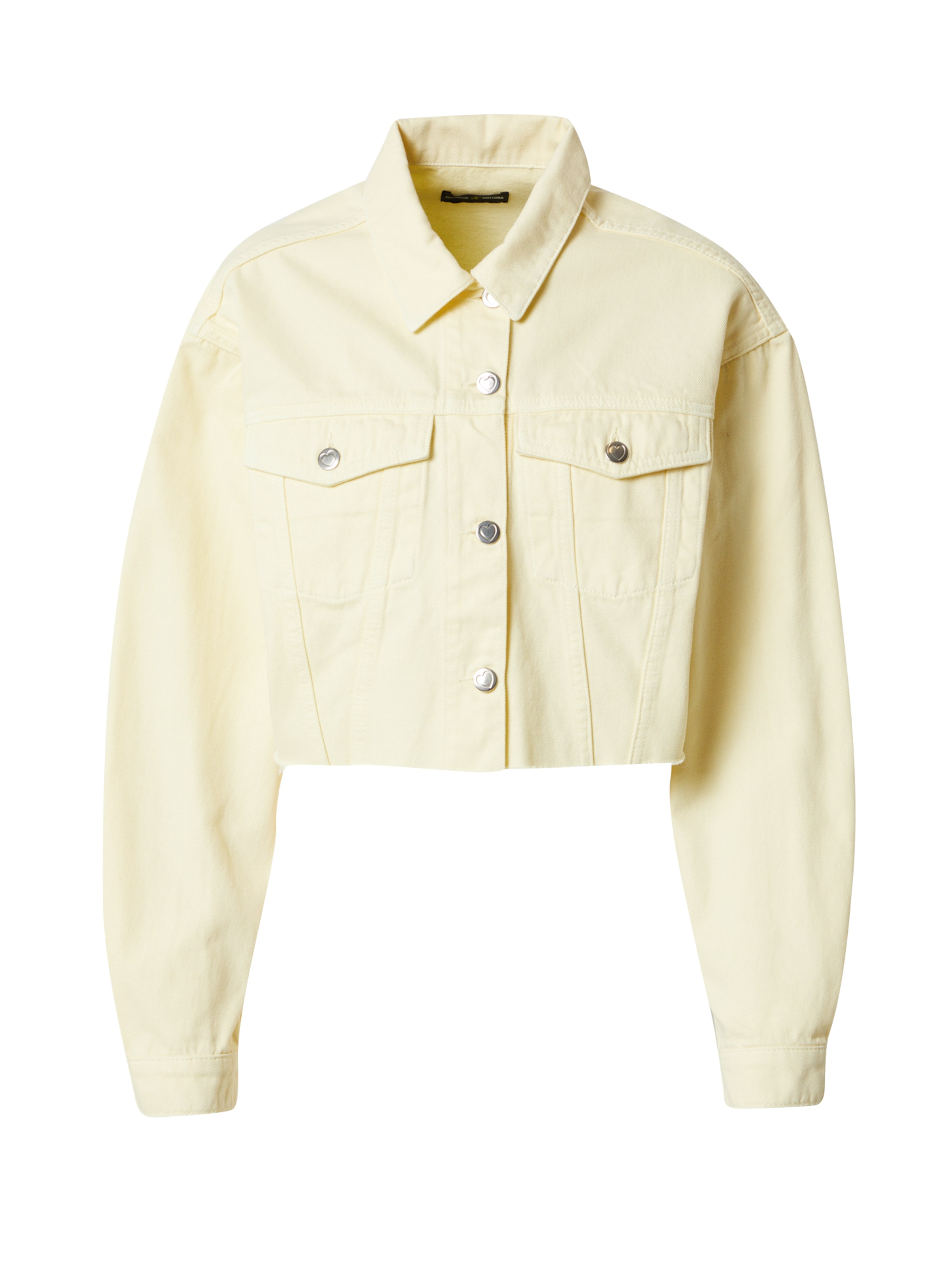 ABOUT YOU x Antonia Between-season jacket in Yellow: front