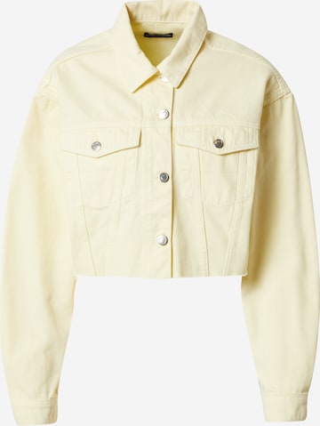 ABOUT YOU x Antonia Between-Season Jacket in Yellow: front