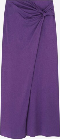 Scalpers Skirt in Purple: front