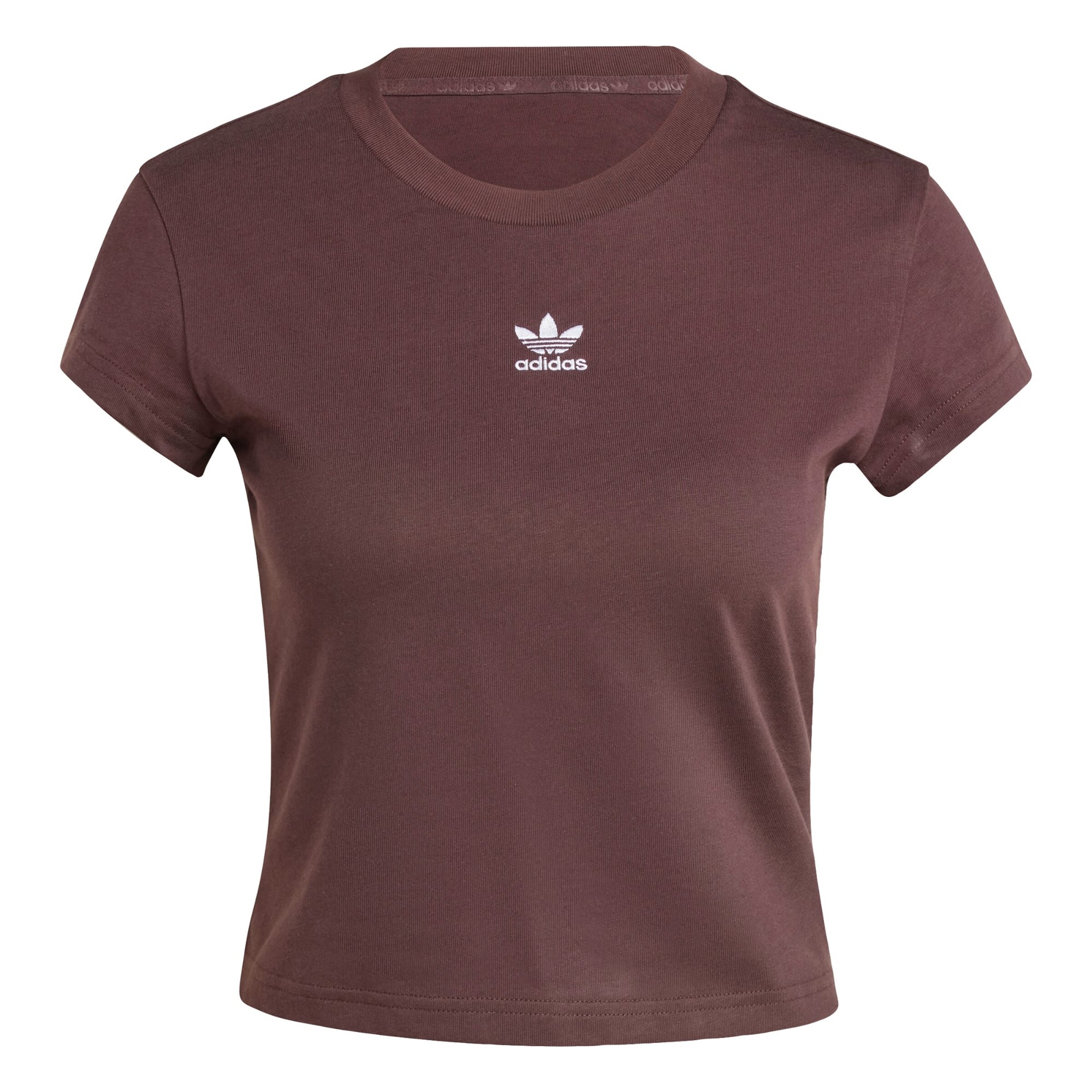 ADIDAS ORIGINALS - Camiseta 'Essentials' en marrón: frente