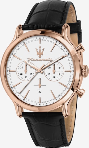 Maserati Analoog horloge 'Epoca' in Goud: voorkant