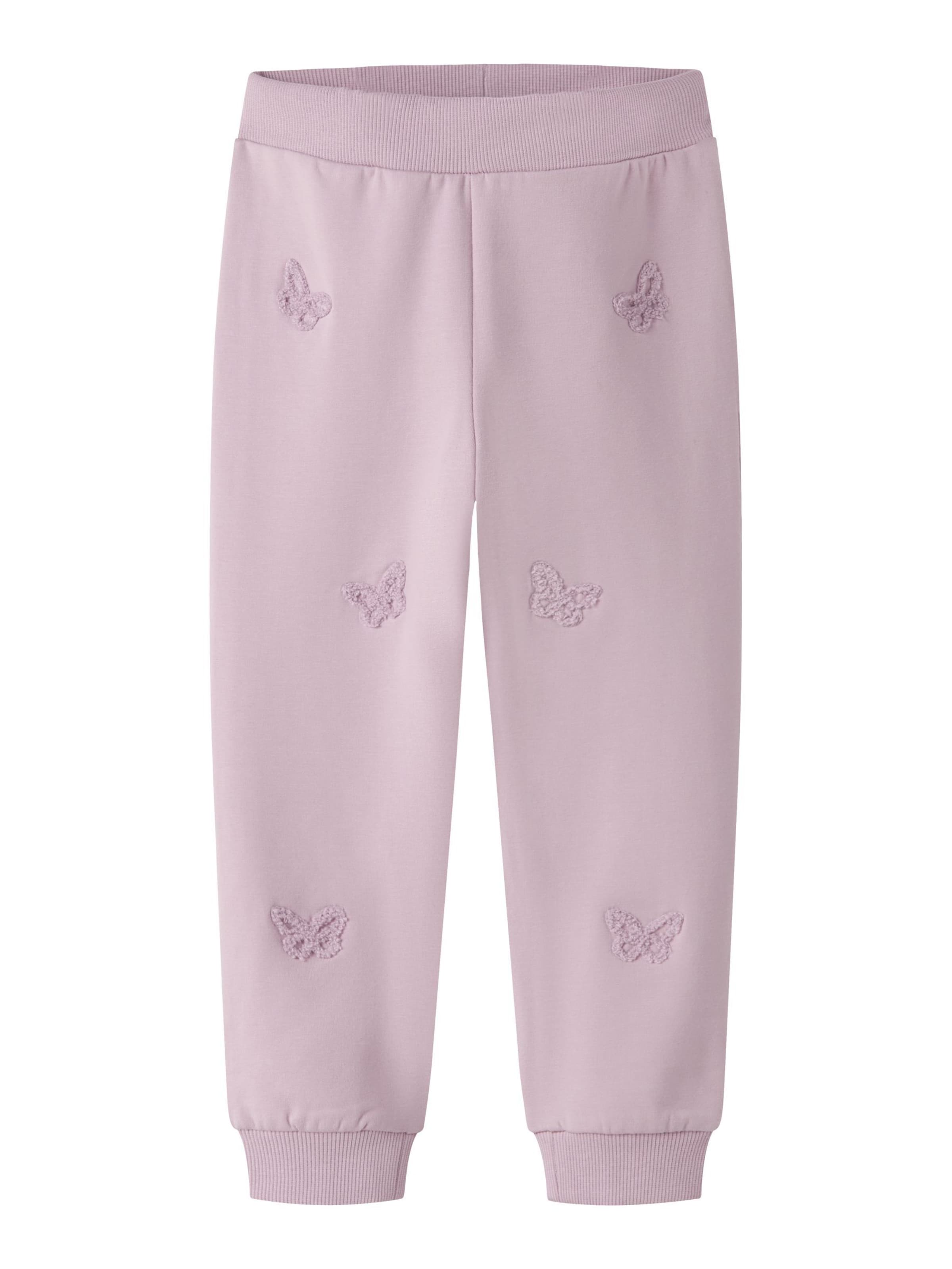 Effilé Pantalon NAME IT en rose : devant