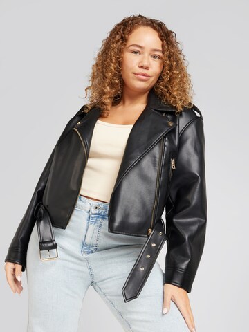 CITA MAASS co-created by ABOUT YOU Between-Season Jacket 'Anna' in Black: front