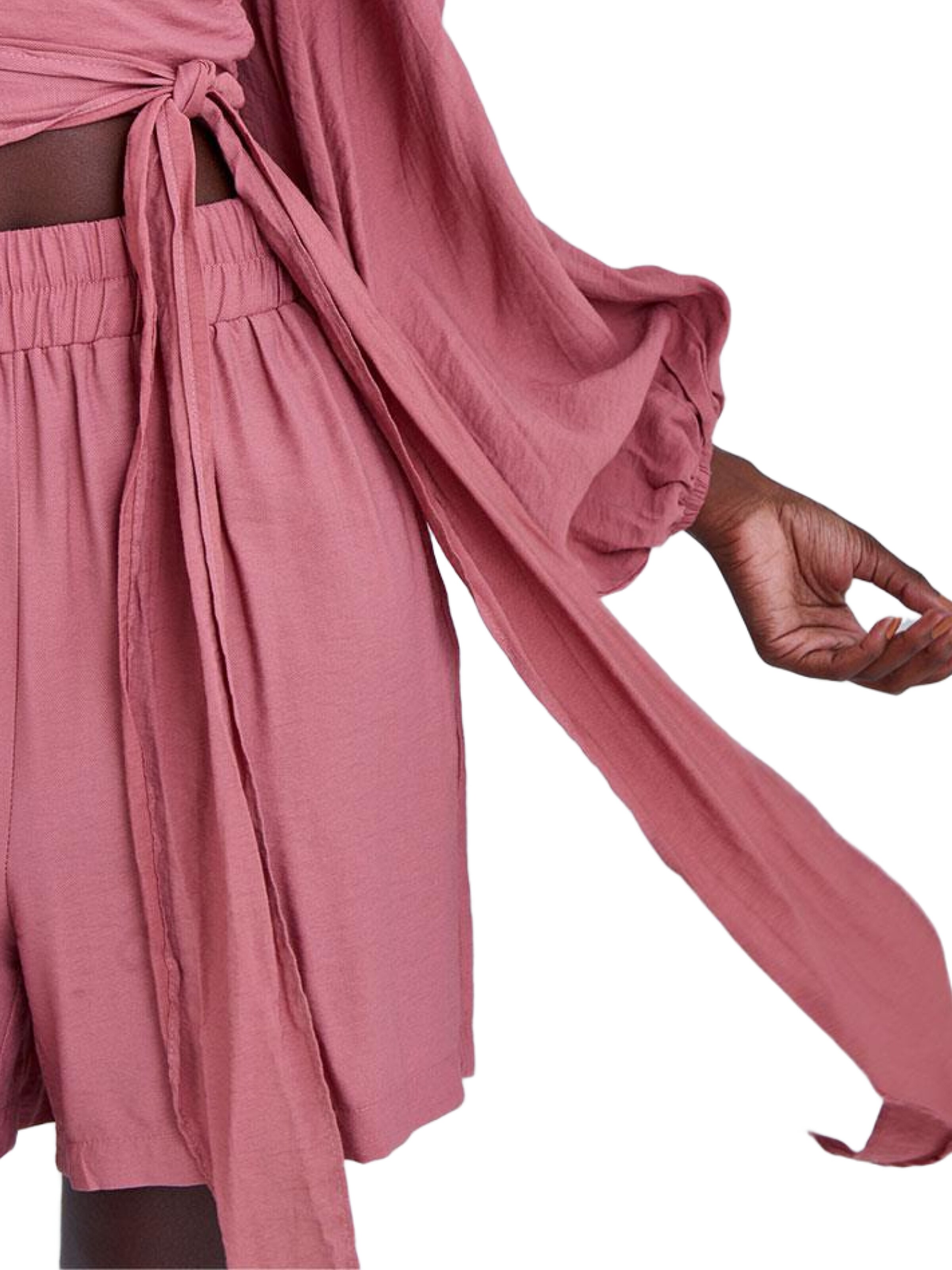 Loosefit Pantalon Rivus en rouge