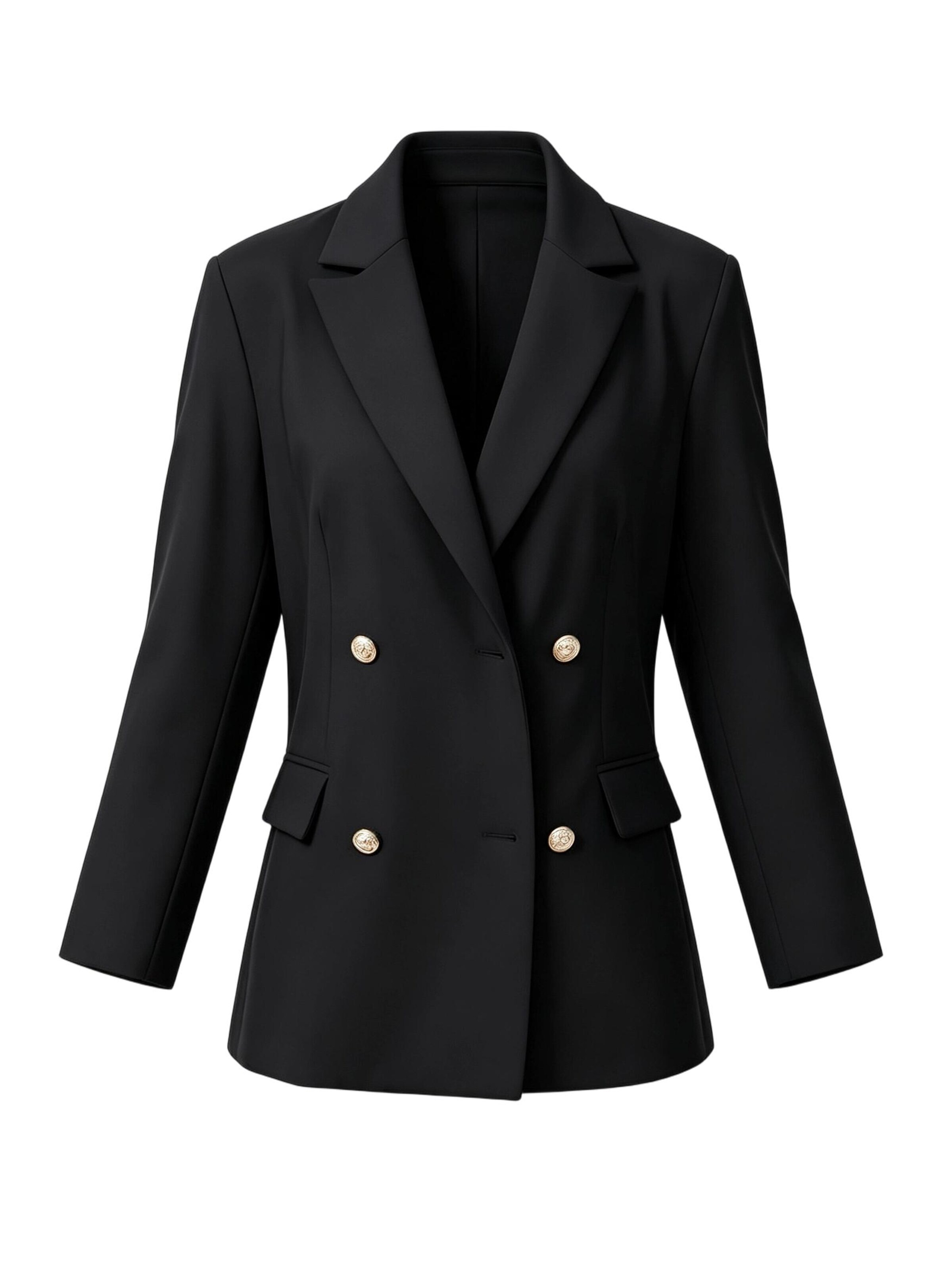 MODIURBAN Blazer in Black: front
