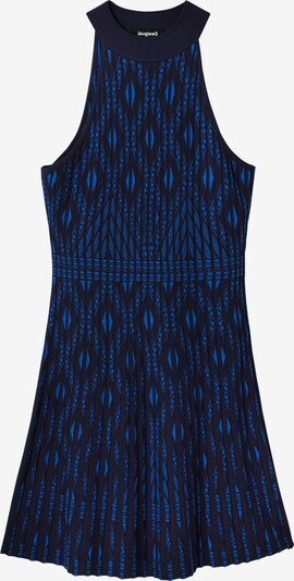 Desigual Pletena haljina u kraljevsko plava / crna, Pregled proizvoda