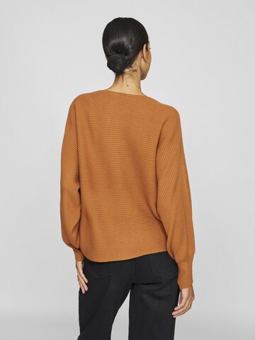 VILA Sweater in Brown