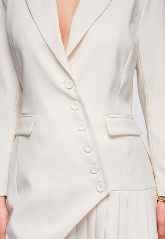 Ombre Avondjurk in Beige