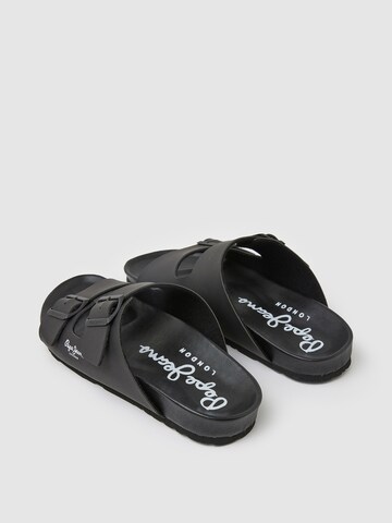 Pepe Jeans Mules 'ROYAL DOUBLE ' in Black