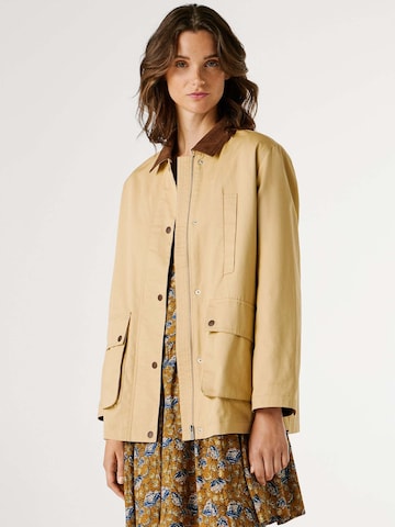 Pepe Jeans Between-Season Jacket 'FLORY' in Beige