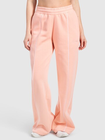 Smilodox Loosefit Broek ' Siara ' in Oranje: voorkant