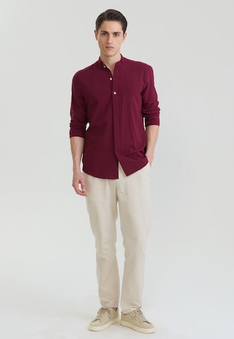 Felix Hardy Regular Fit Forretningsskjorte i rød