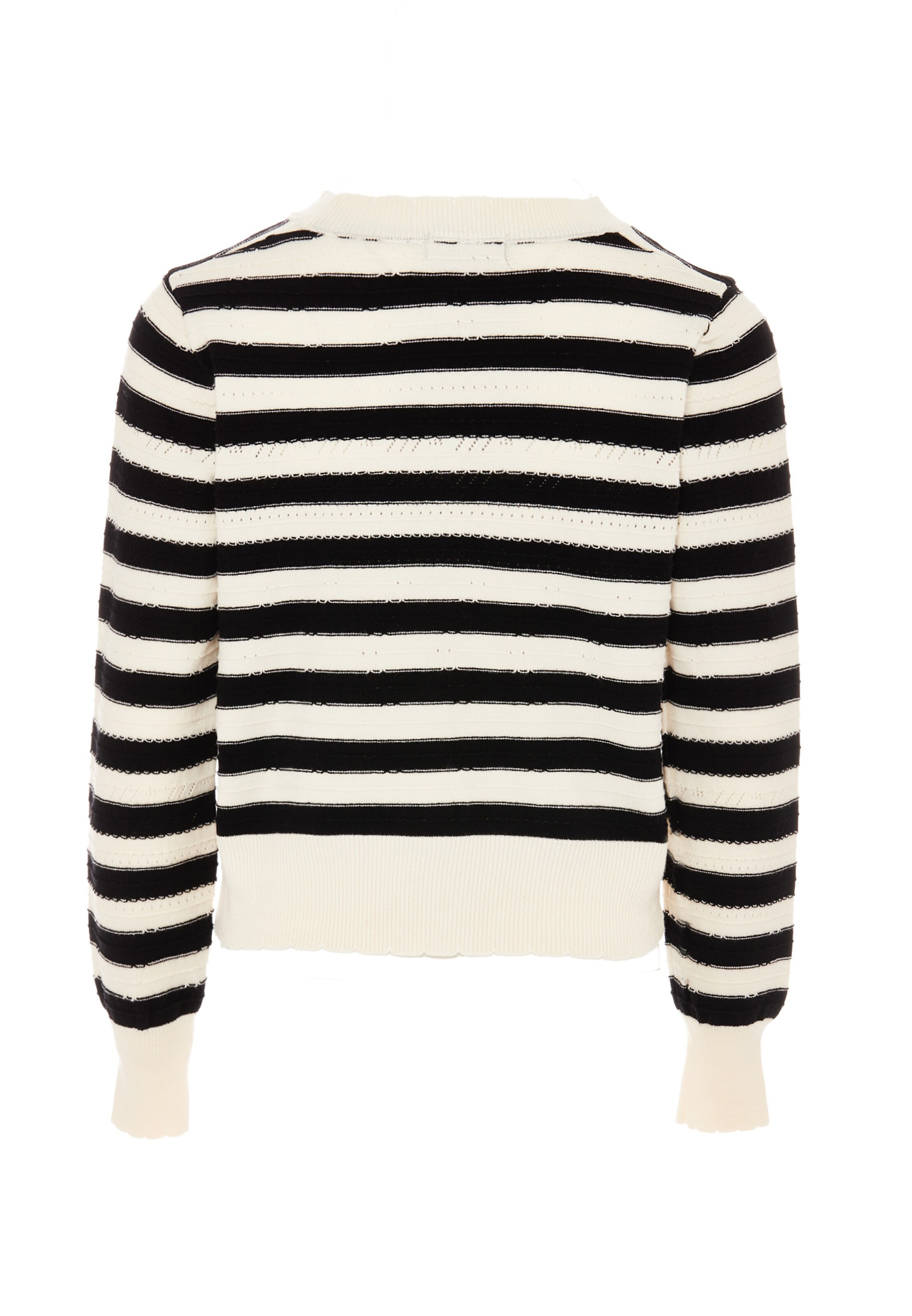 NAEMI Strickjacke in Weiß