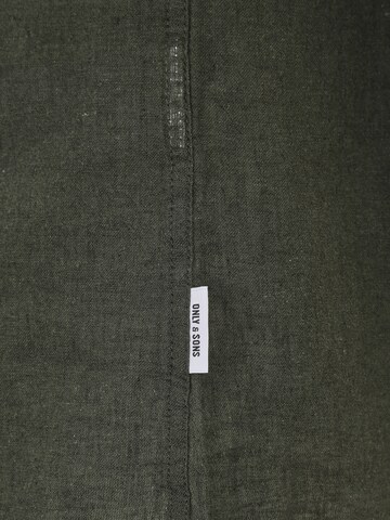 Only & Sons Regular fit Overhemd 'CAIDEN' in Groen