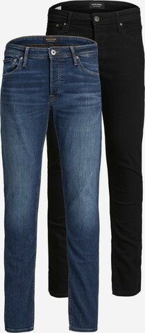 JACK & JONES Slimfit Jeans 'Glenn Original' in Blauw: voorkant