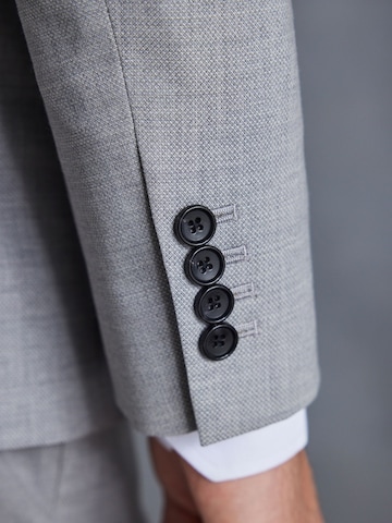 Next Slim fit Business-colbert 'Signature Tollegno' in Grijs