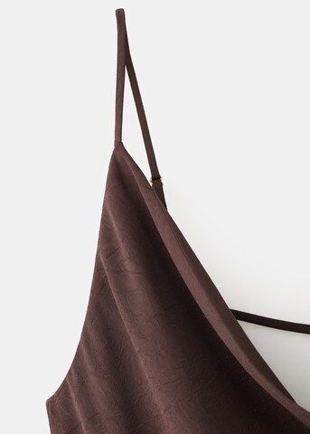 MANGO Dress 'ROUJE' in Brown