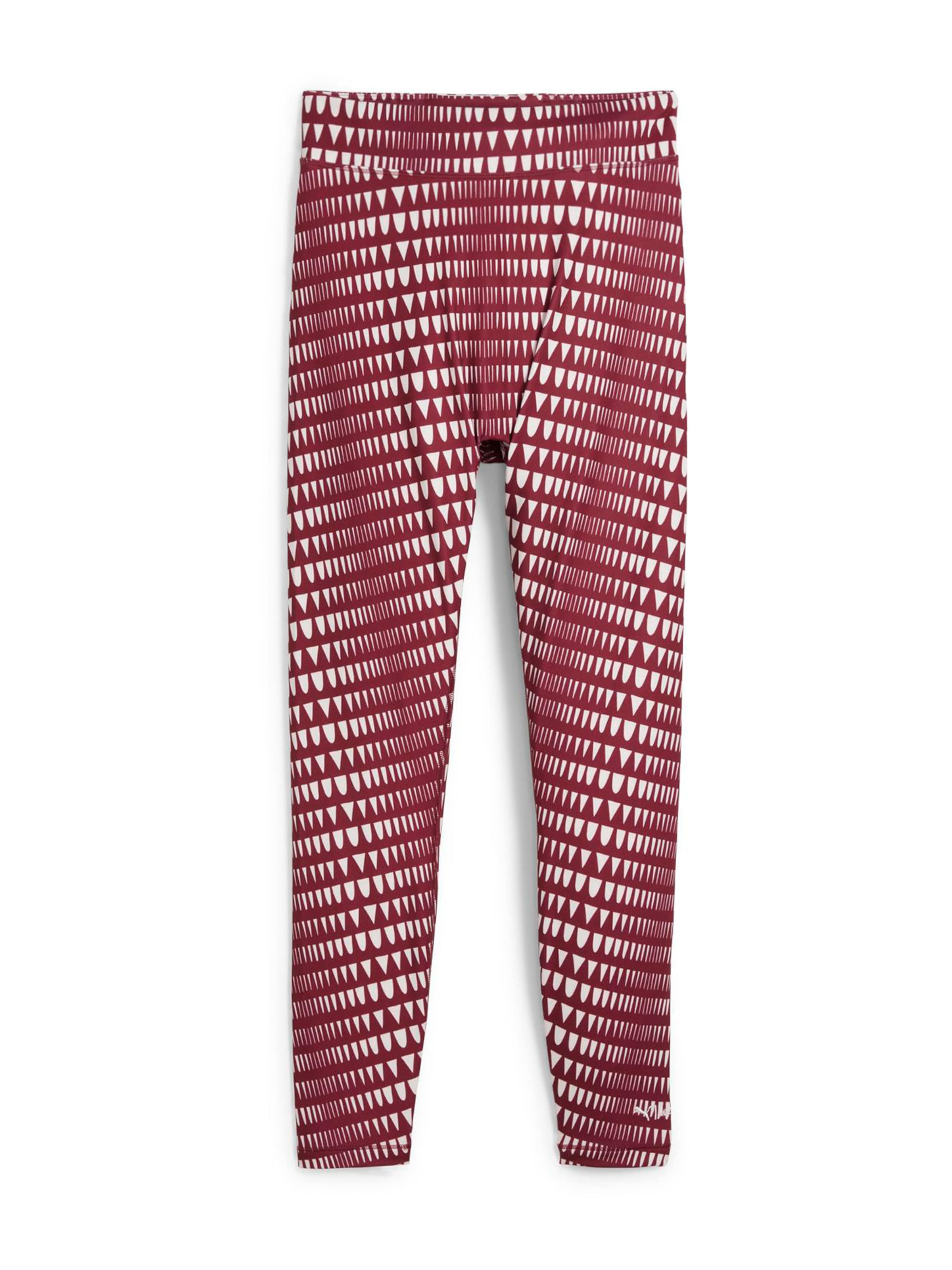 PUMA Skinny Παντελόνι φόρμας 'x Lemlem' σε κόκκινο: μπροστά