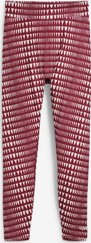 PUMA - Skinny Pantalón deportivo 'LEMLEM' en rojo: frente