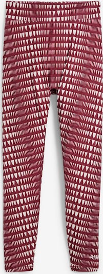 PUMA Sportske hlače 'LEMLEM' u burgund / bijela, Pregled proizvoda